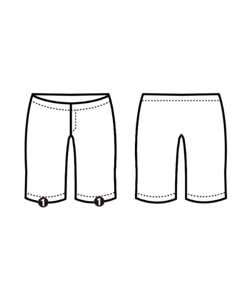 JIL SANDER +（ジルサンダープラス）ショートパンツ 黒 サイズ:S メンズ/2200630371039