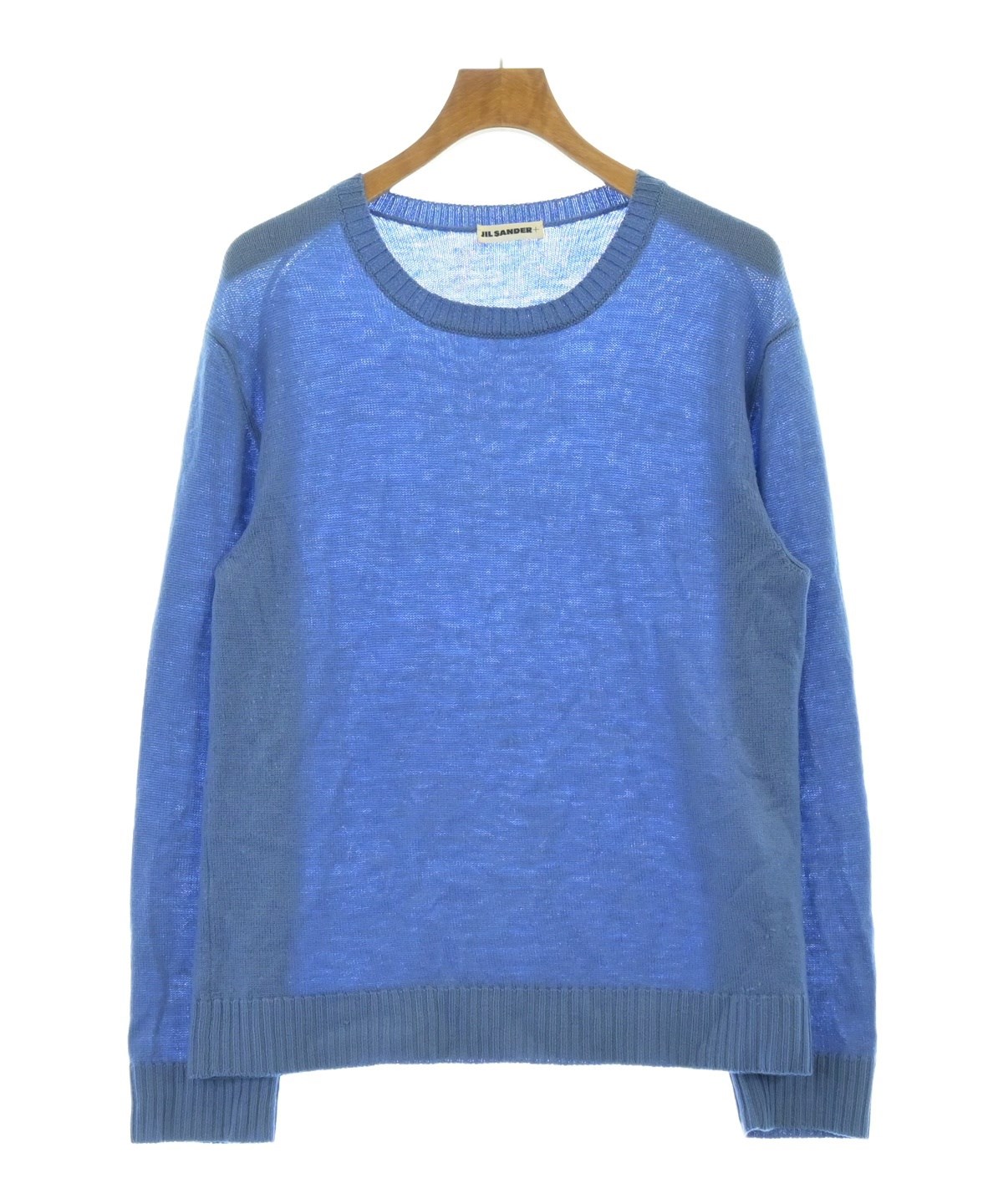 JIL SANDER +（ジルサンダープラス）ニット・セーター 青 サイズ:50(XL
