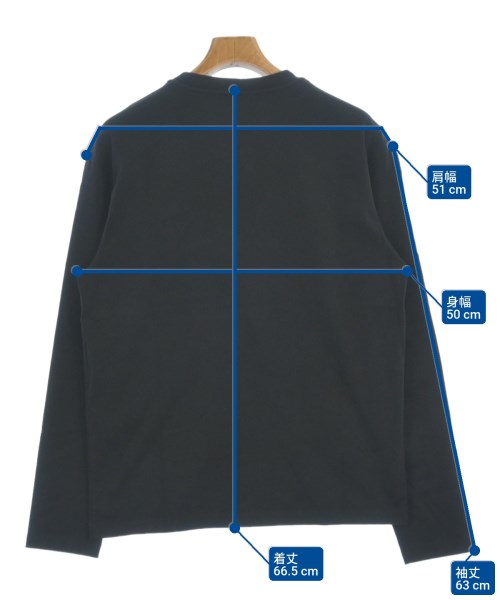 JIL SANDER +（ジルサンダープラス）Tシャツ・カットソー 黒 サイズ:S メンズ/2200633079352