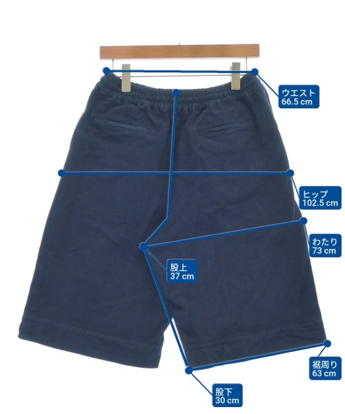 JIL SANDER +（ジルサンダープラス）ショートパンツ 紺 サイズ:XS メンズ/2200633784188