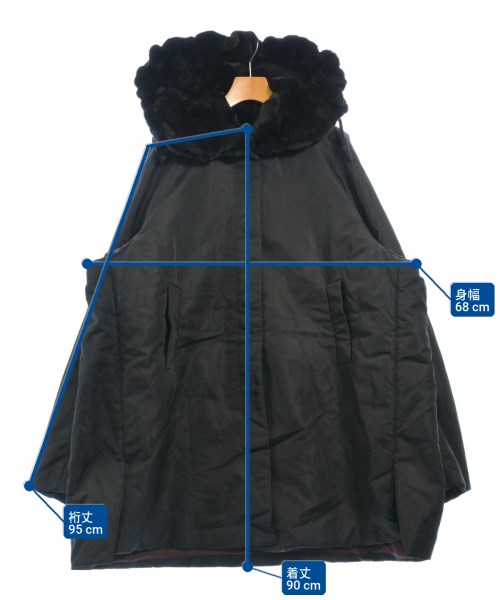 JIL SANDER +（ジルサンダープラス）ダウンコート 黒 サイズ:40(M位) レディース/2200630146224