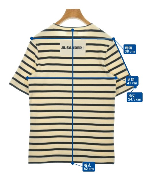 JIL SANDER +（ジルサンダープラス）Tシャツ・カットソー 白 サイズ:S レディース/2200608575094