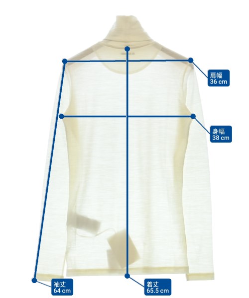JIL SANDER +（ジルサンダープラス）Tシャツ・カットソー 白 サイズ:S レディース/2200615263083