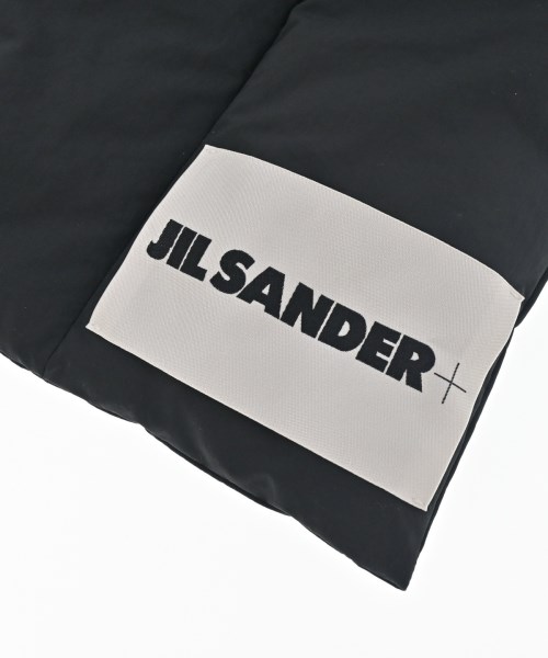 JIL SANDER +（ジルサンダープラス）マフラー 黒 サイズ:UNI メンズ/2200617428060