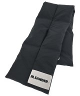 JIL SANDER +（ジルサンダープラス）マフラー 黒 サイズ:UNI メンズ/2200617428060