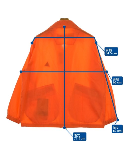 JIL SANDER +（ジルサンダープラス）ブルゾン オレンジ サイズ:46(M位) メンズ/2200606313292