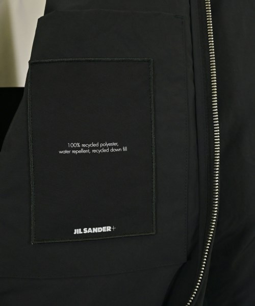 JIL SANDER +（ジルサンダープラス）ダウンジャケット/ダウンベスト 黒 サイズ:S メンズ/2200607943016