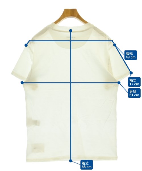 JIL SANDER +（ジルサンダープラス）Tシャツ・カットソー 白 サイズ:S メンズ/2200608381039
