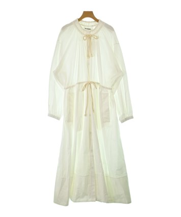 JIL SANDER +（ジルサンダープラス）ワンピース 白 サイズ:38(S位