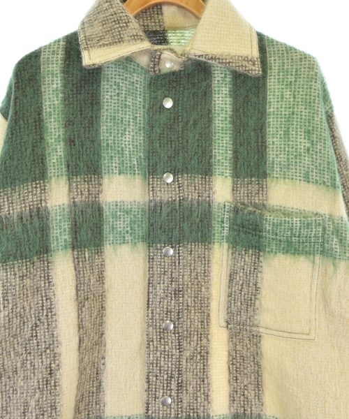JIL SANDER +（ジルサンダープラス）カジュアルシャツ 緑 サイズ:46(M位) メンズ/2200669845174