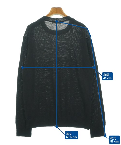 JIL SANDER +（ジルサンダープラス）ニット・セーター 黒 サイズ:36(S位) レディース/2200675473095