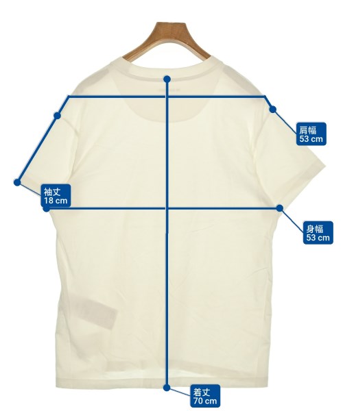 JIL SANDER +（ジルサンダープラス）Tシャツ・カットソー 白 サイズ:L メンズ/2200676927054