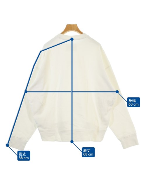JIL SANDER +（ジルサンダープラス）スウェット 白 サイズ:M レディース/2200678010372