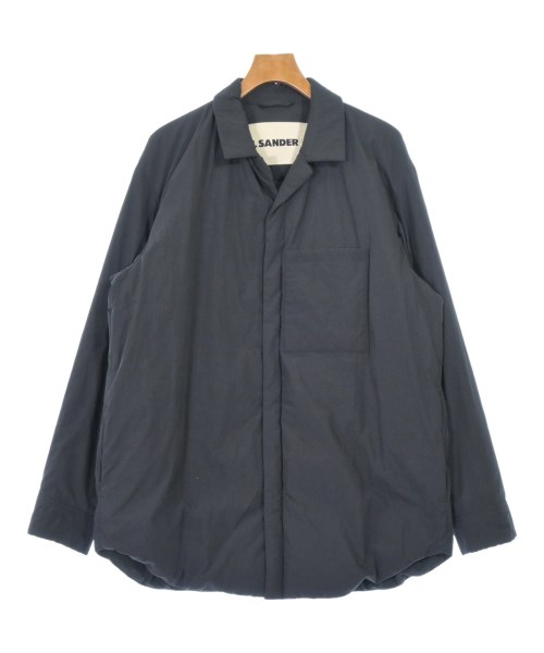 JIL SANDER +(ジルサンダープラス)ダウンジャケット/ダウンベスト 紺 サイズ:48(L位)/2200677395203