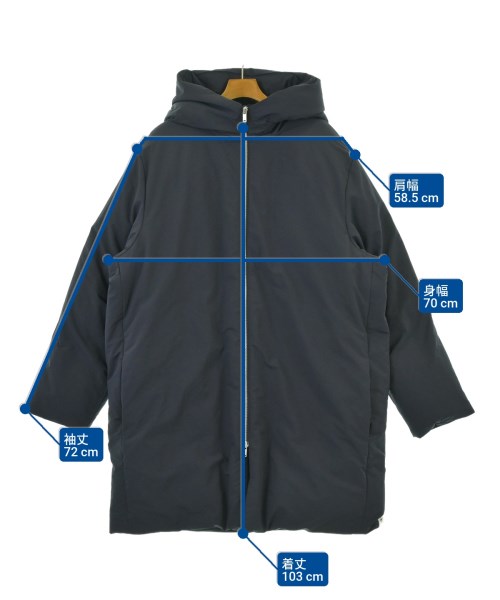 JIL SANDER +（ジルサンダープラス）ダウンコート 紺 サイズ:L メンズ/2200682134378