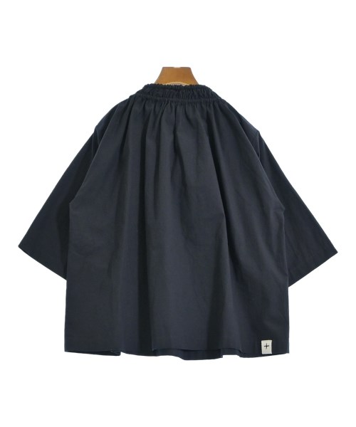 JIL SANDER +（ジルサンダープラス）ブラウス 紺 サイズ:32(XXS位) レディース/2200693991243