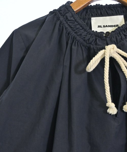 JIL SANDER +（ジルサンダープラス）ブラウス 紺 サイズ:32(XXS位) レディース/2200693991243