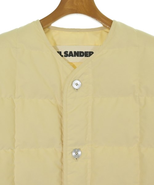 JIL SANDER +（ジルサンダープラス）ダウンジャケット/ダウンベスト 黄 サイズ:46(M位) メンズ/2200693991564