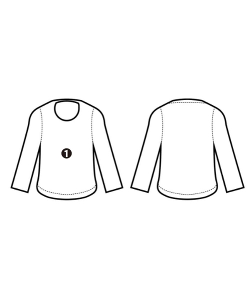 JIL SANDER +（ジルサンダープラス）スウェット 白 サイズ:M メンズ/2200691870083
