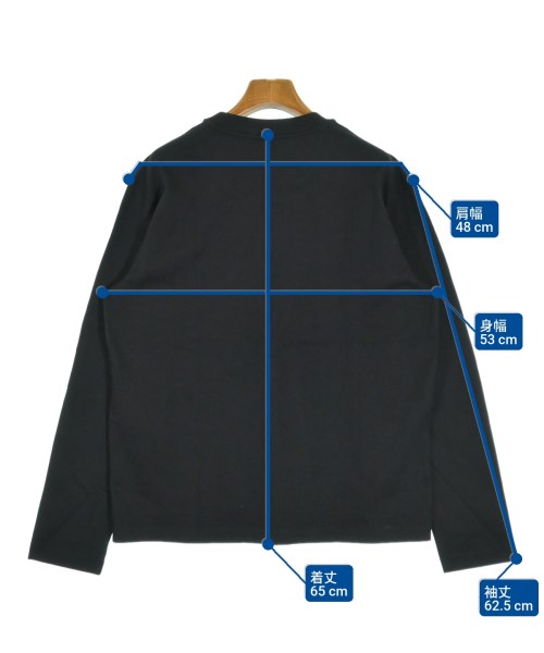 JIL SANDER +（ジルサンダープラス）Tシャツ・カットソー 黒 サイズ:XL レディース/2200691870441
