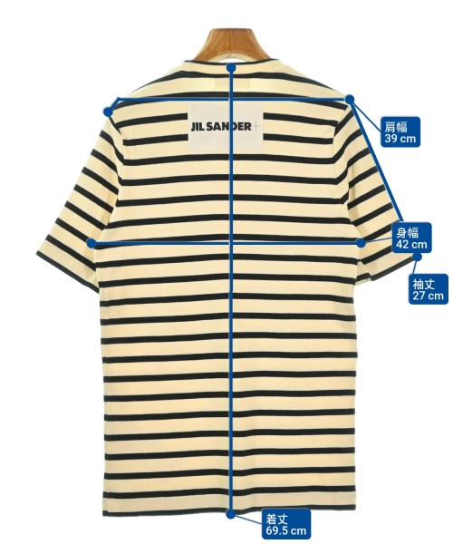 JIL SANDER +（ジルサンダープラス）Tシャツ・カットソー 白 サイズ:L レディース/2200691870458