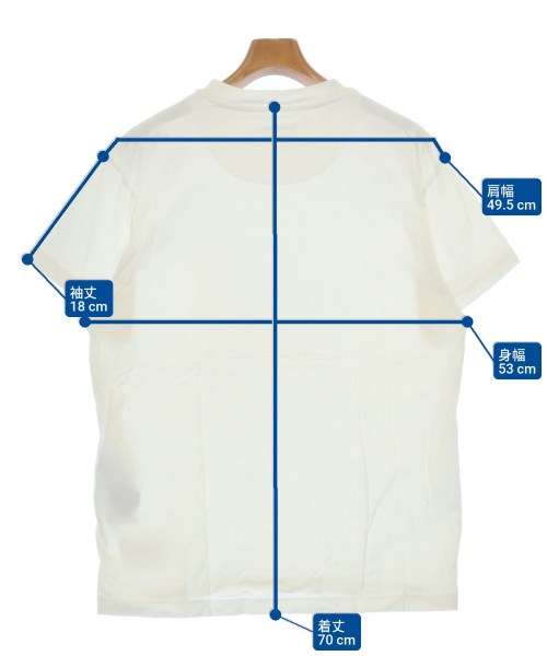 JIL SANDER +（ジルサンダープラス）Tシャツ・カットソー 白 サイズ:L メンズ/2200695822132