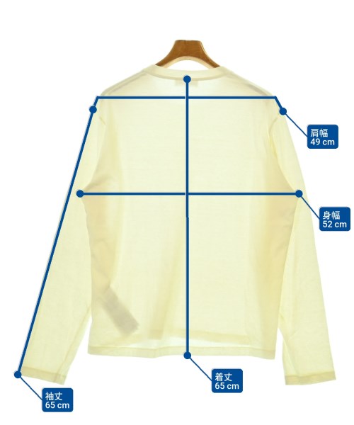 JIL SANDER +（ジルサンダープラス）Tシャツ・カットソー 白 サイズ:L メンズ/2200699503020