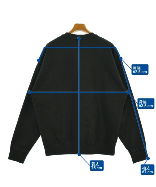 JIL SANDER +（ジルサンダープラス）スウェット 黒 サイズ:M メンズ/2200654849040