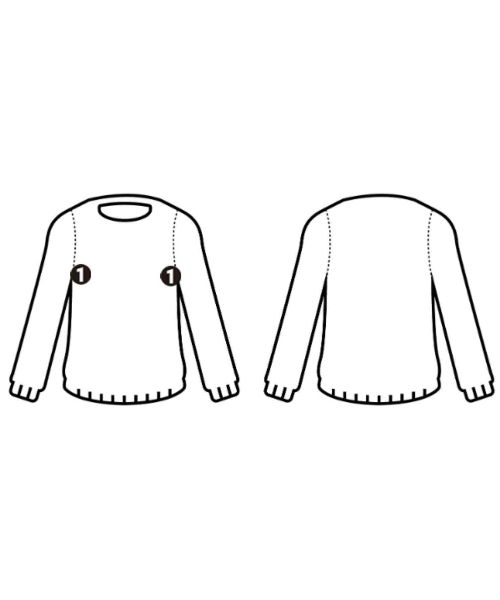 JIL SANDER +（ジルサンダープラス）ニット・セーター 紺 サイズ:30(XXS位) レディース/2200657669423