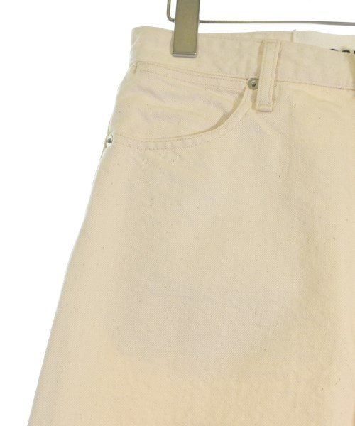 JIL SANDER +（ジルサンダープラス）デニムパンツ 白 サイズ:27(M位) レディース/2200659844095