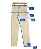 JIL SANDER +（ジルサンダープラス）デニムパンツ 白 サイズ:27(M位) レディース/2200659844095