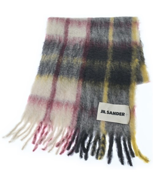 JIL SANDER +(ジルサンダープラス)マフラー 黒 サイズ:-/2200648794066