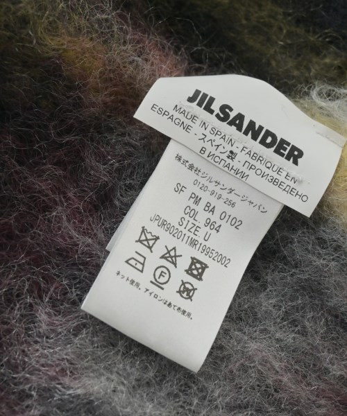 JIL SANDER +（ジルサンダープラス）マフラー 黒 サイズ:- メンズ/2200648794066