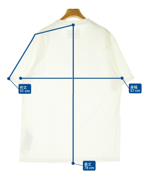 JIL SANDER +（ジルサンダープラス）Tシャツ・カットソー 白 サイズ:L レディース/2200711815087