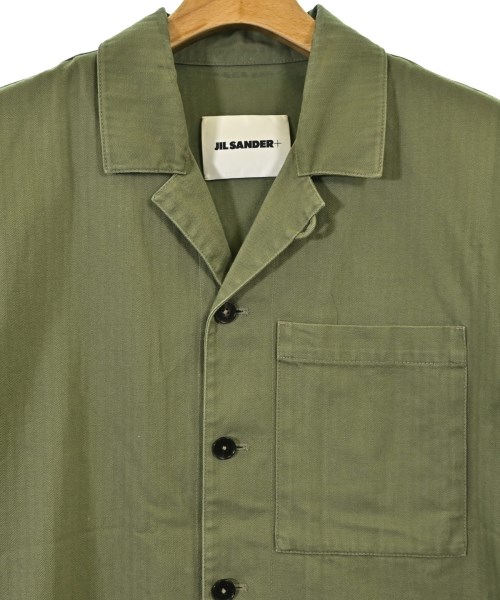 JIL SANDER +（ジルサンダープラス）カジュアルシャツ カーキ サイズ:46(M位) メンズ/2200713871029