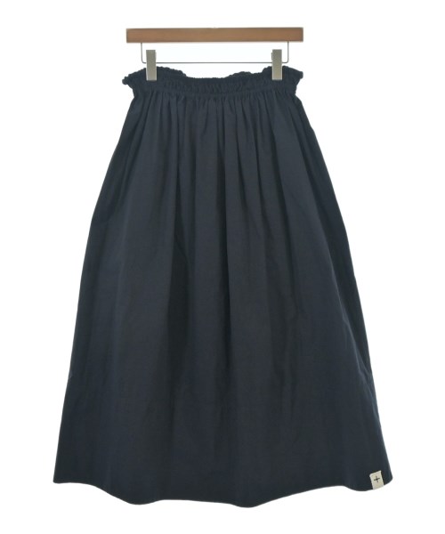 JIL SANDER +（ジルサンダープラス）ロング・マキシ丈スカート 紺 サイズ:32(XXS位) レディース/2200715322017