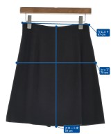 JIL SANDER +（ジルサンダープラス）ひざ丈スカート 茶 サイズ:36(XS位) レディース/2200715559079