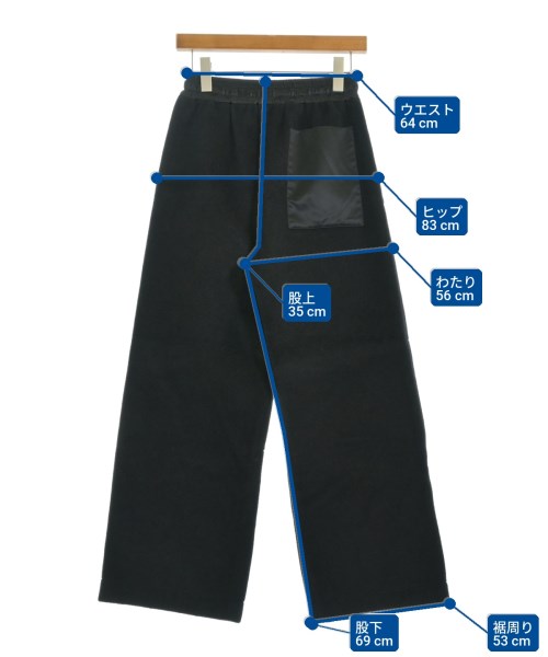 JIL SANDER +（ジルサンダープラス）その他 黒 サイズ:32(XXS位) レディース/2200713497298
