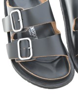 JIL SANDER +（ジルサンダープラス）サンダル 黒 サイズ:EU41(26cm位) メンズ/2200717407224