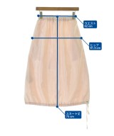 JIL SANDER +（ジルサンダープラス）ロング・マキシ丈スカート ピンク サイズ:32(XXS位) レディース/2200718593063