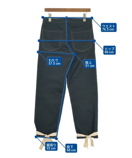 JIL SANDER +（ジルサンダープラス）デニムパンツ 紺 サイズ:26(M位) レディース/2200719601026