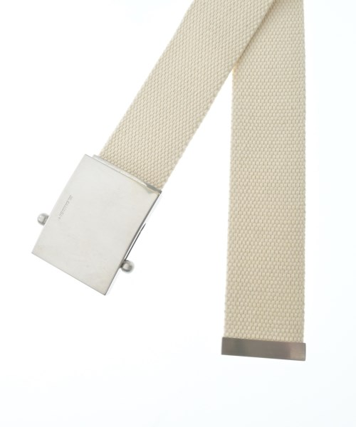 JIL SANDER +（ジルサンダープラス）ベルト 白 サイズ:- メンズ/2200632867431