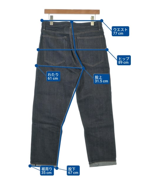 JIL SANDER +（ジルサンダープラス）デニムパンツ 紺 サイズ:28(S位) メンズ/2200645622058