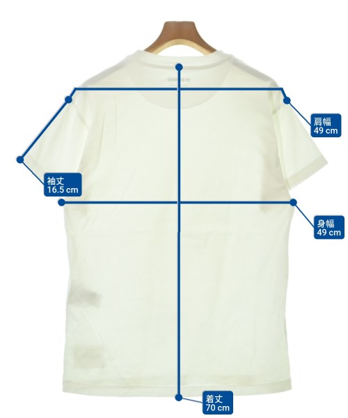 JIL SANDER +（ジルサンダープラス）Tシャツ・カットソー 白 サイズ:S メンズ/2200646169026