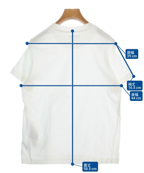 JIL SANDER +（ジルサンダープラス）Tシャツ・カットソー 白 サイズ:XS レディース/2200640055608
