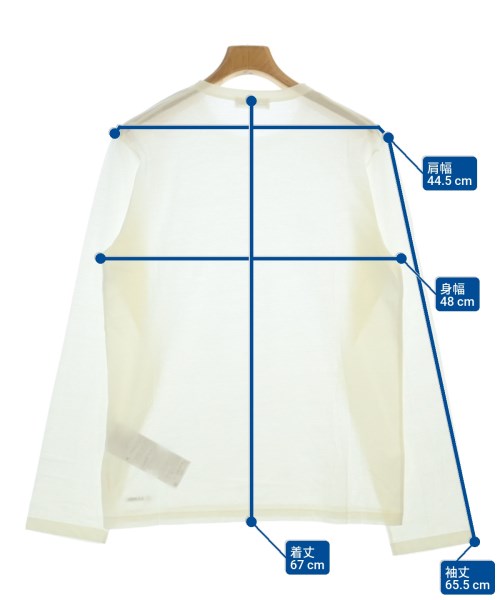 JIL SANDER +（ジルサンダープラス）Tシャツ・カットソー 白 サイズ:M メンズ/2200650732056