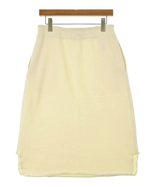 JIL SANDER +（ジルサンダープラス）ひざ丈スカート 白 サイズ:M レディース/2200650947153