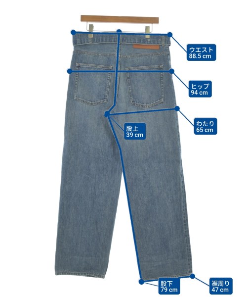 JIL SANDER +（ジルサンダープラス）デニムパンツ 青 サイズ:29(S位) メンズ/2200652454048