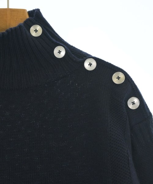JIL SANDER +（ジルサンダープラス）ニット・セーター 紺 サイズ:46(M位) メンズ/2200652612080