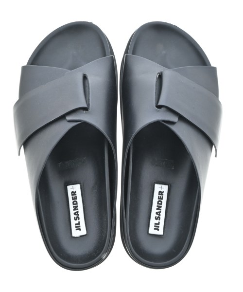 JIL SANDER +（ジルサンダープラス）サンダル 黒 サイズ:EU41(26cm位) メンズ/2200652763027